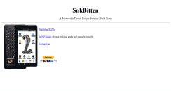 Desktop Screenshot of android.snkbitten.com